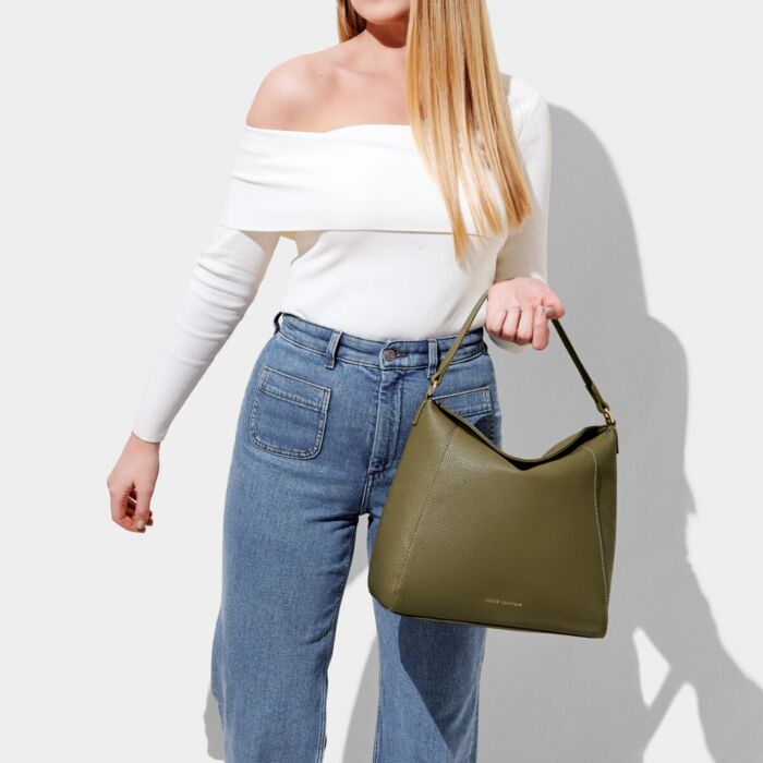 Katie Loxton Heidi Shoulder Bag - Khaki